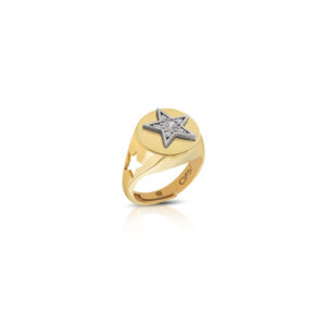 Anello Ops Objects Icon golden lucy