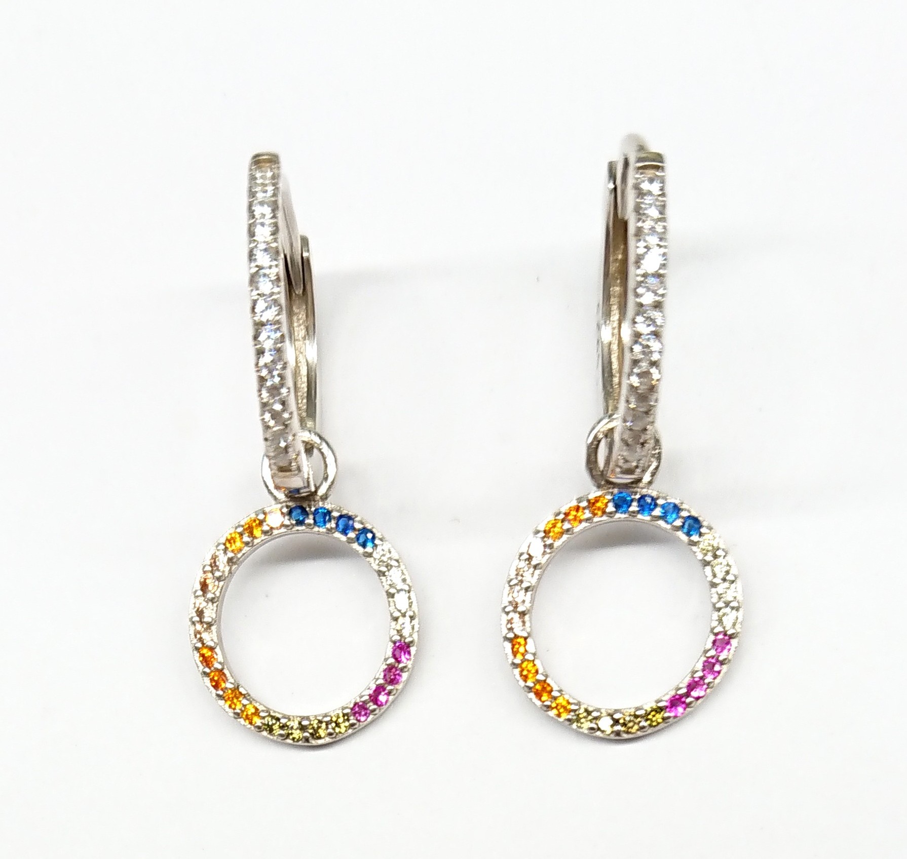 4 Paia Orecchini Pendenti Neon Vintage Anni 80: Accessori Acrilico Colorati Per Feste A Tema E Costumi