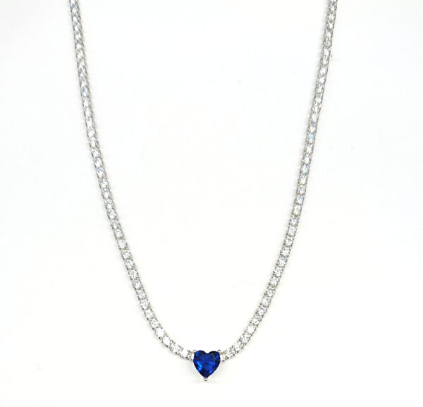 Collana con triplo fiocco di neve in argento sterling: gioielli invernali con zirconi - Italia