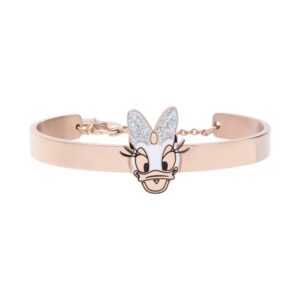 Bracciale Stroili Oro Disney rigido in acciaio rosè Paperina