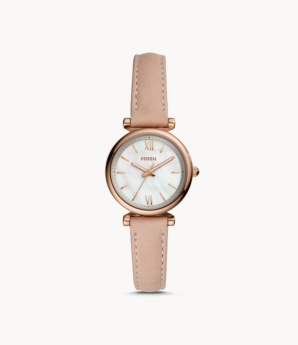 Orologio Fossil Carlie Mini rosa cipria | Gioielleria Calestini