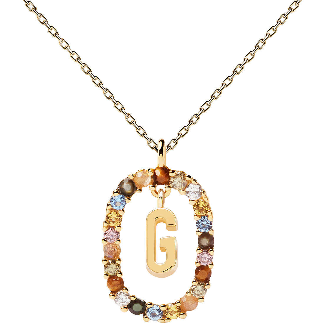 Collana Pdpaola Jewelry lettera G