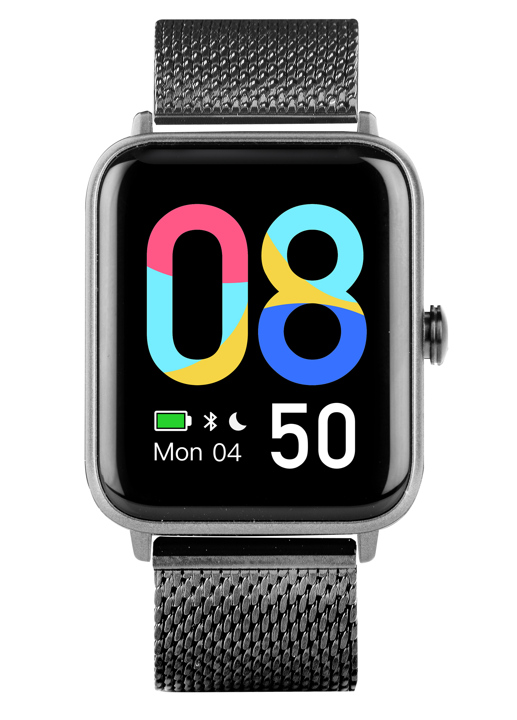 Smartwatch JM Smart acciaio nero