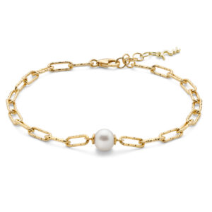 Bracciale Miluna Miss Italia argento dorato PBR3140G