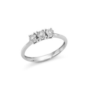 Anello Trilogy Miluna con brillanti LID3317