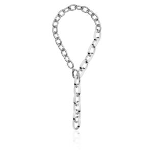 Collana Unoaerre con maglie ovali e triangolari
