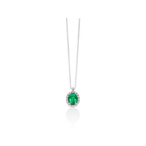 Collana Miluna con smeraldo Gemme Preziose CLD4094