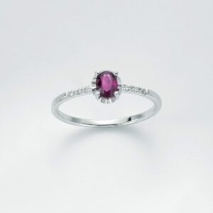 Anello Miluna con rubino e diamanti LID3361