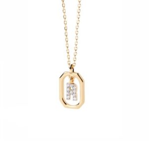 Girocollo Pd Paola mini lettera R CO01-529-U