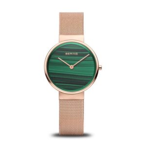 Orologio Bering Classic oro rosa malachite14531-368