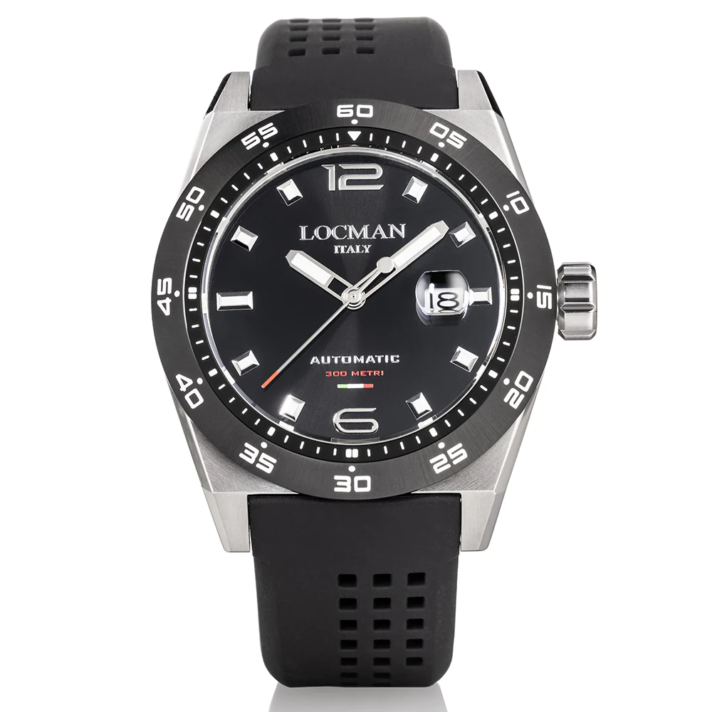 Orologio Locman Automatico Stealth 300mt 0220A01A0KBKNKS2K