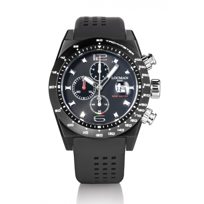 Orologio Locman Stealth 300MT 0219K01A-BKBKNKS2K