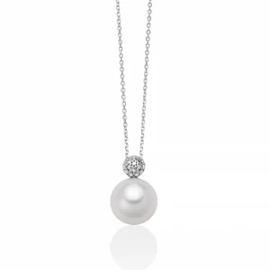 Collana Miluna donna con perla e oro- PCL6325