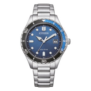 Orologio Citizen Of Sporty unisex blu e nero AW1821-89L