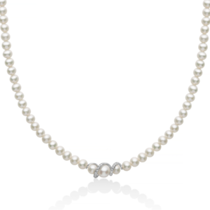 Collana Miluna Perle Oro e brillanti PCL6400